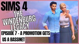 Sims 4 The Windenburg Legacy Episode 7  A Promotion Gets Us A Bassinet [upl. by Reidar]