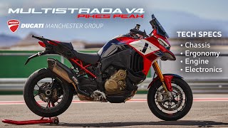 Ducati Multistrada V4 Pikes Peak  Tech Specs [upl. by Gnod758]