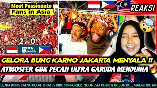 Indonesia VS Philippines Football MATCH 🇮🇩🇵🇭  INSANE ATMOSFERE  HIGHLIGHT FIFA WORLD CUP 🏆 [upl. by Kcyred]