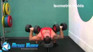 Dumbbell Bench Press With Isometric Holds [upl. by Freida]