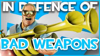 TF2 A DEFENSE of BAD WEAPONS in Team Fortress 2 [upl. by Phia]