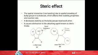 Steric effect and applications [upl. by Romney]