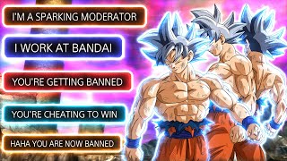 He Said Hes A Bandai Moderator For Sparking Zero So I Used MUI Goku He Then Said I Cheated To Win [upl. by Ajssatan621]