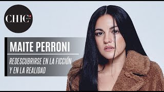 Maite Perroni con reto actoral en Triada “REDESCUBRIRTE implica un desafío” [upl. by Eenot]