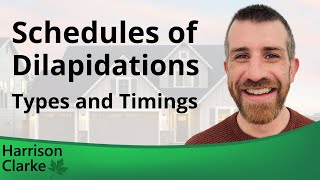 Schedules of Dilapidations – the different types and when they are served [upl. by Kcirtemed]