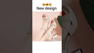 New design heel sandal 🥰 colour combination fashion design meesho tiktok [upl. by Dolley529]