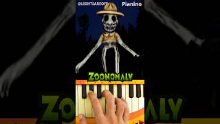 Zoonomaly Official Release Trailer LIGHTSAREOFF Piano Tutorial [upl. by Heger752]