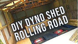 DIY Dyno Shed 4WD Rolling Road Part 1 [upl. by Tildy]