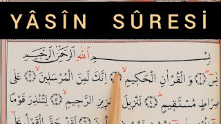 183 Kurânı Kerim yeni öğrenenler  Yâsîn Suresi  سورة يٰسٓ [upl. by Vonni]