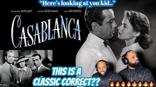 MOVIE REVIEW  CASABLANCA THE 1942 CLASSIC  RECAP REACTION [upl. by Milore338]