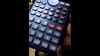 CASIO fx 991ms calculator number saving trick RCL mrthod TAMIL [upl. by Ahsinod337]