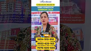 MBBS Admisson Seminar 2024 in Kolkata  NEET UG 2024 Counselling Guidance  1 to 1 Counselling mbbs [upl. by Ernie]