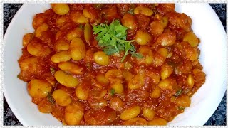 Soya Beans Curry In Telugu  Beans Tomato Curry  Protein Rich Soya Beans Curry  Beans Curry [upl. by Llenra879]