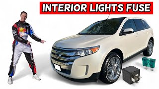 FORD EDGE INTERIOR LIGHTS FUSE 2010 2011 2012 2013 2014 [upl. by Lleon]