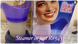 Best Affordable Face Steamer  Honest Review✨ [upl. by Tiemroth]