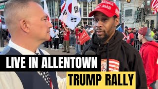 Alec Lace LIVE at the Allentown PA Trump Rally  Part 2 [upl. by Jurkoic]