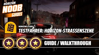 Forza Horizon 5 Horizon Story Testfahrer HorizonStrassenszene  3 Sterne GuideWalkthrough [upl. by Mogerly647]