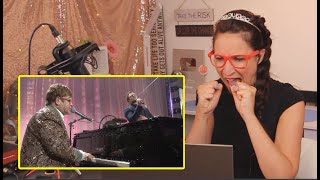 Vocal Coach REACTS to Elton John amp Taron Egerton  ‘Tiny Dancer’ [upl. by Wehner]