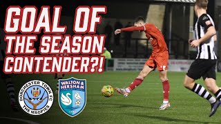 GOAL OF THE SEASON CONTENDER Dorchester Town vs WampH  Full Highlights [upl. by Eseeryt931]