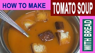 RESTAURANT STYLE TOMATO SOUP STARTER RECIPE [upl. by Mauve666]