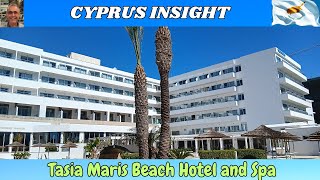 Tasia Maris Beach Hotel and Spa Ayia Napa Cyprus  Perparing for Season 2024 [upl. by Hinkel]