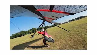 Hang Gliding Recent Landing Practice Compilation [upl. by Mariano403]