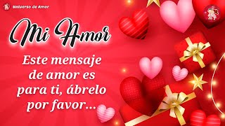 Con mucho amor para ti esta bonita dedicatoria de amor 💝 ¡Eres mi fuente de inspiración y te amo [upl. by Aderfla]