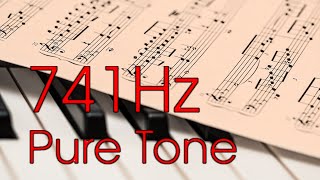 741Hz Pure Tone [upl. by Reteip226]