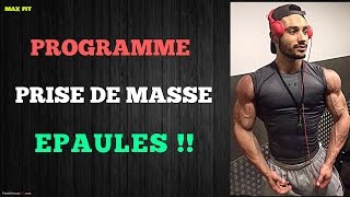 DETRUIRE ses EPAULES  Programme MUSCULATION [upl. by Gimpel]