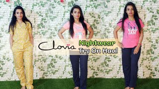 Clovia Nightwear Haul  latest womens nightwear collection  Hindi [upl. by Lytton54]