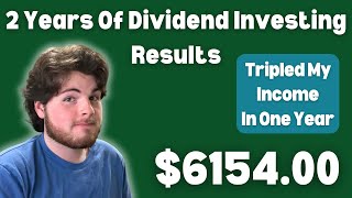 Results From 2 Years Of Dividend Investing [upl. by Enrev245]