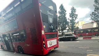 97 Bus route Enviro 400 MMC B5LH VERY RARE Stagecoach BL650YX 13101 [upl. by Screens86]