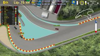 Ultimate Racing 2D 2 Belgium GP 2024 [upl. by Ylatfen176]