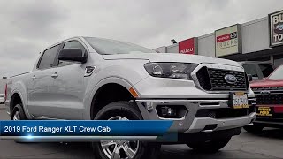 2019 Ford Ranger XLT Crew Cab Sacramento Roseville Elk Grove Folsom Stockton [upl. by Mikiso492]