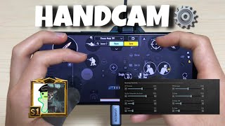 NEW😱Best 5Finger Sensitivity  Control  Settings🔥 Handcam Rog Phone6 PUBGMOBILE [upl. by Dinin360]