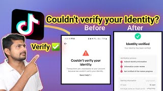 Couldnt verify your Identity Tiktok  Identity verification is under review [upl. by Rieth]