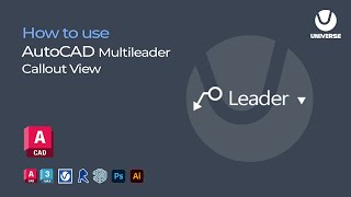 How to use AutoCAD Multileader Callout View I AutoCAD 2025 Tutorial [upl. by Kabab]