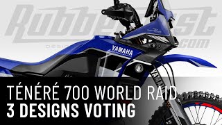 2022 Yamaha Ténéré 700 World Raid Concept Voting [upl. by Erl]