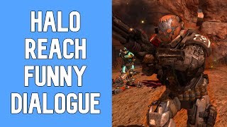 Halo Reach  Funny Dialogue [upl. by Tsui78]