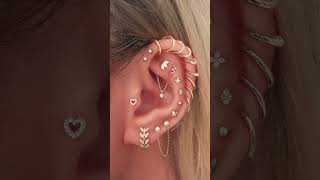 Aesthetic Ear Piercing Curation Ideas with Earrings from Impuria Jewelry [upl. by Aunson]