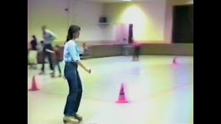 Rollerskating in Germany 1987 [upl. by Aldon]