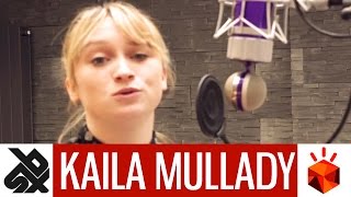 KAILA MULLADY  Grand Beatbox Battle STUDIO SESSION [upl. by Itoc]