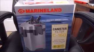 Marineland C160 Canister Filter Unboxing [upl. by Rhyner440]