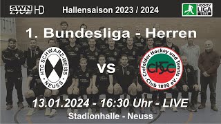 13012024  1 Bundesliga Hallenhockey Herren  SWN vs CHTC  Livestream [upl. by Past192]