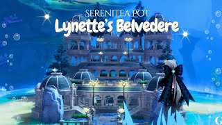 𝓛𝔂𝓷𝓮𝓽𝓽𝓮𝓼 𝓑𝓮𝓵𝓿𝓮𝓭𝓮𝓻𝓮 ✨️  W ID   Serenitea Pot genshinimpact gaming [upl. by Acirretal313]