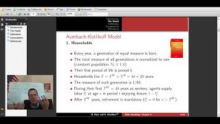 The AuerbachKotlikoff Model Economics and Computation with MATLAB part 1 [upl. by Westfall]