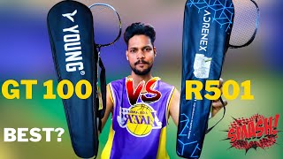 ADRENEX R501 VS YOUNG GT 100 2023  Hindi [upl. by Esilahc]