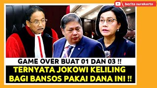 Terlanjur DIFITNAH Ternyata JOKOWI Keliling Bagi BANSOS Pakai Dana ini  AIRLANGGA amp Bu SRI Bicara [upl. by Attej]