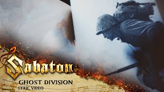 SABATON  Ghost Division Official Lyric Video [upl. by Foster839]