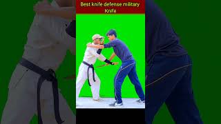 Best knife defense military Knife  😱🗡️🔥 selfdefence selfdefense bongbachchan taekwondo shorts [upl. by Dnamra]